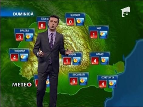 Vremea pentru urmatoarele 4 zile