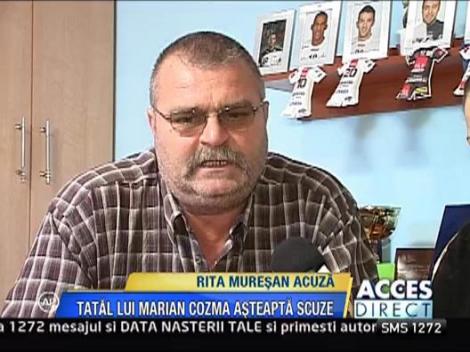 Petre Cozma ii ameninta dur pe cei care nu-i lasa copilul in pace