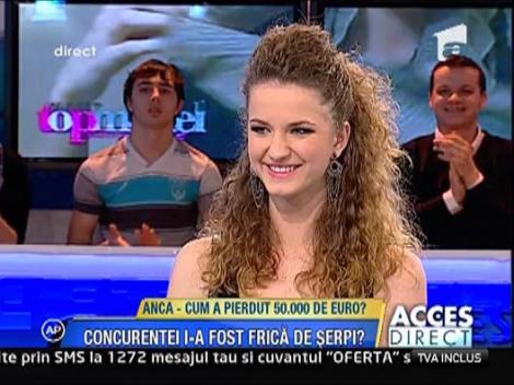 Anca Vasile - dezamagita dupa eliminarea de la Next Top Models