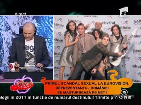 Reprezentantul Romaniei la Eurovision s-a masturbat in fata unei admiratoare!