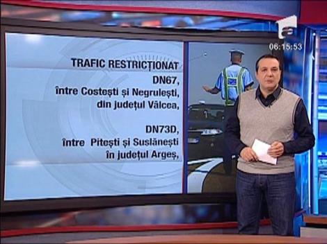 Trafic in conditii de ceata