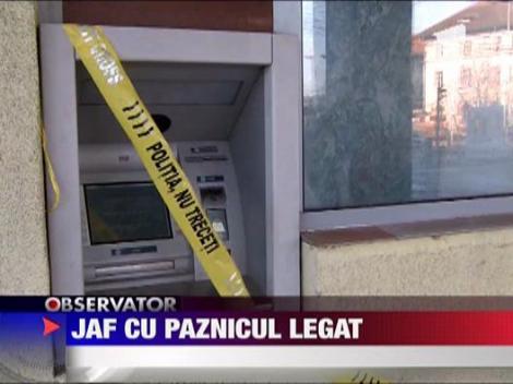 Trei indivizi au jefuit un bancomat situat in centrul Timisoarei