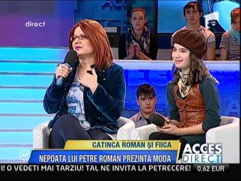 Nepoata lui Petre Roman - pe podiumurile de moda