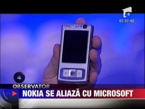 Nokia se aliaza cu Microsoft