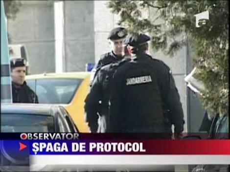 Mafia vamilor, spaga pe protocol