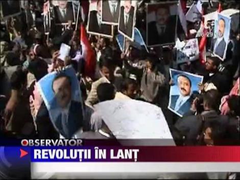 Proteste violente in Yemen si Bahrain