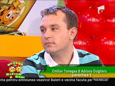 Emilian Tomegea & Adriana Dulgheru, declaratie de dragoste