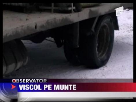 Viscol pe munte