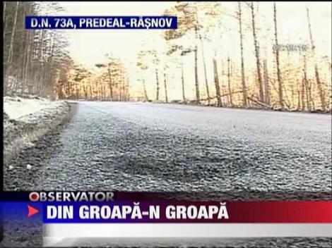 Raiul gropilor pe DN73A