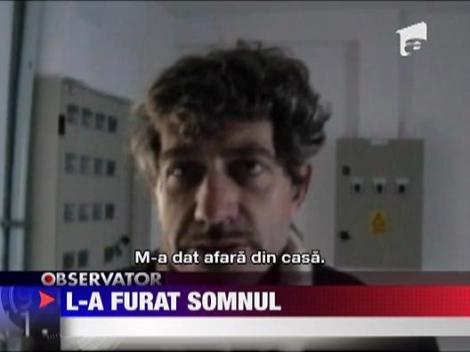 Hotul a adormit in cada la locul faptei!