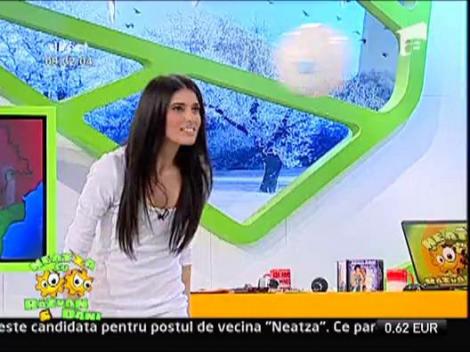 Bianca Goga joaca fotbal la Neatza