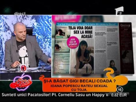 Gigi Becali: "Ioana Popescu poate sa zica ce vrea despre fotbalistii Stelei"