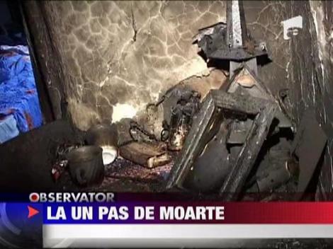 Doua fetite de 9 si 11 ani si bunica lor, la un pas de moarte