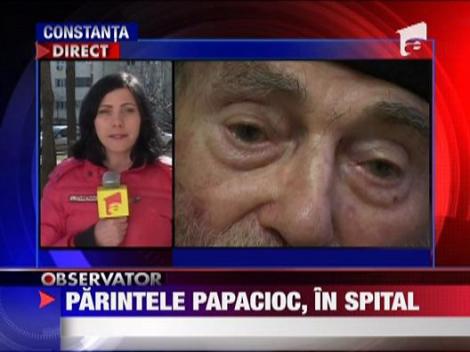 Parintele Arsenie Papacioc, internat in spital