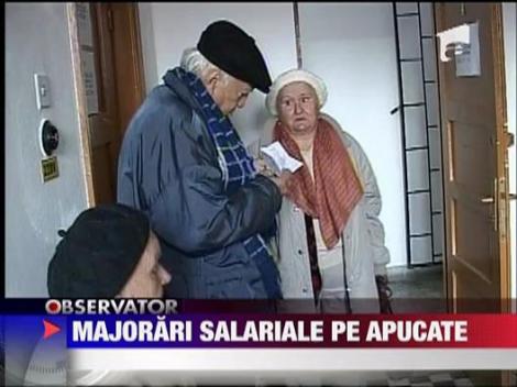 Maririle de salarii si pensii sunt, de fapt, micsorari