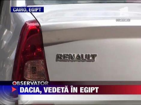 Dacia, vedeta in Egipt