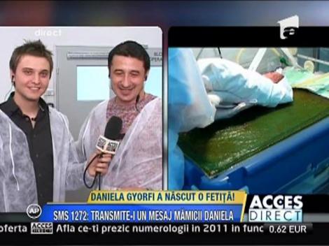 Daniela Gyorfi a nascut prin cezariana