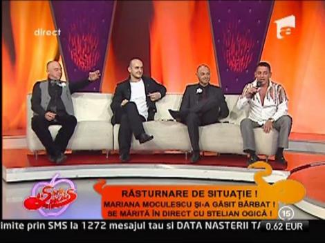 Ogica si Mariana Moculescu, pusi sa faca "testul cearceafului"