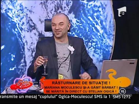 Stelian Ogica si Mariana Moculesc au spus Da! Nunta in direct