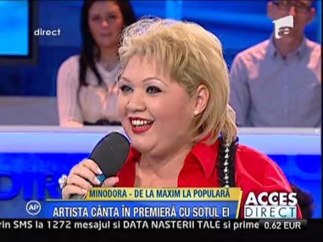 Minodora a trecut de la manele la muzica populara