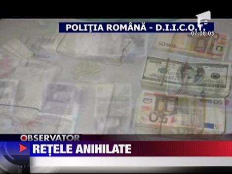 Retea de fraudarea cardurilor bancare anihilata de procurorii DIICOT