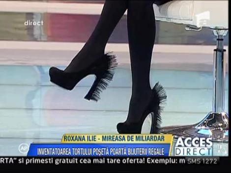 Roxana Ilie a inventat tortul "poseta de fite"