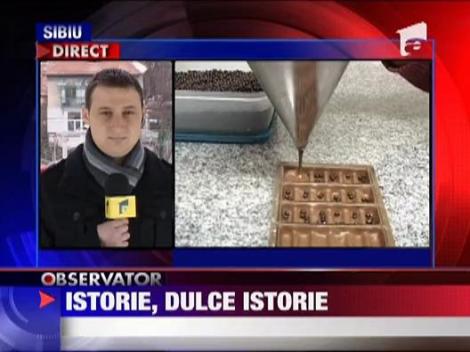 Tablete cu figuri importante din istoria Romaniei de ciocolata