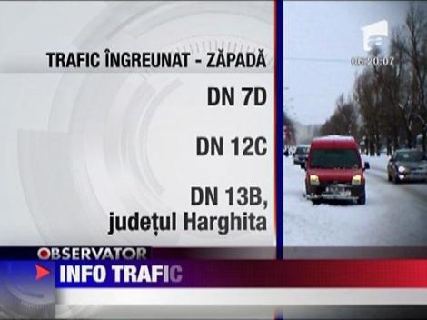 Trafic in conditii de iarna