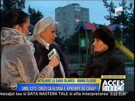 Intalnire intre La Dama Blanca si mama Elodiei