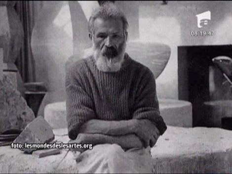 Brancusi, emblema pe google