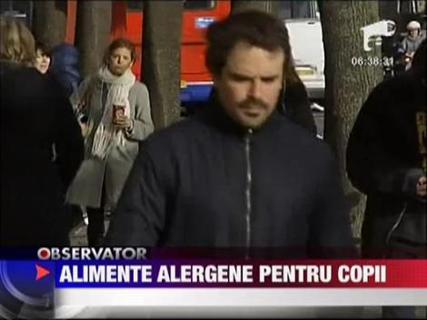 Felicia: Alimente alergene pentru copii