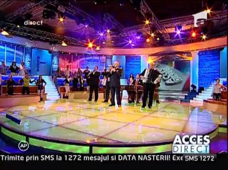 Nelu Ploiesteanu a cantat la Acces Direct