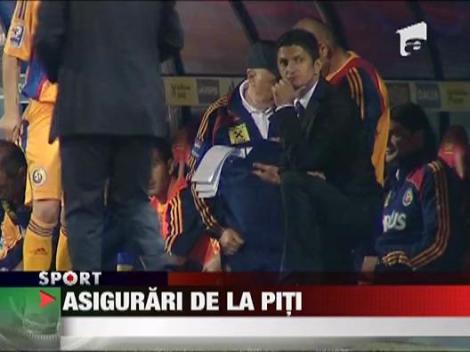 Piturca ii confirma scaunul lui Lacatus