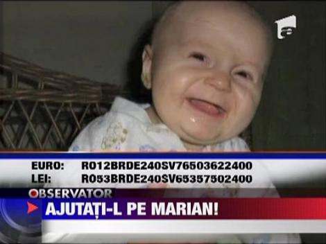 Marian, copilul bolnav de leucemie,  are nevoie de ajutor!