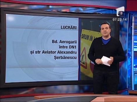 Trafic ingreunat in Bucuresti