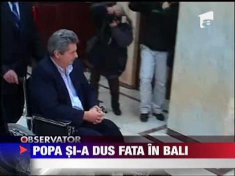 Nicolae Popa si-a dus fiica in Bali