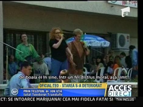 Oficial: Teo - Starea s-a deteriorat