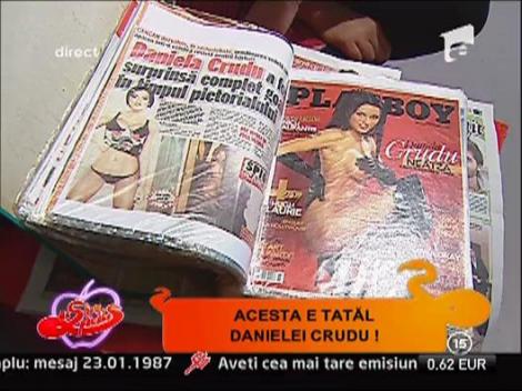 Tatal Crudutei colectioneaza poze cu Daniela in fundu gol