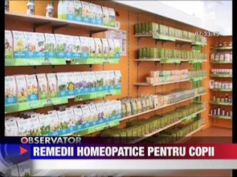 Sanatate: Tratamentele homeopatice pentru copii