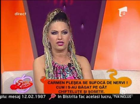 Stoian si Carmen Plesea, intepaturi in direct