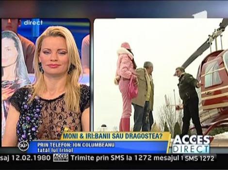 Tatal lui Irinel Columbeanu: "Monica e un nimeni fara numele Columbeanu"