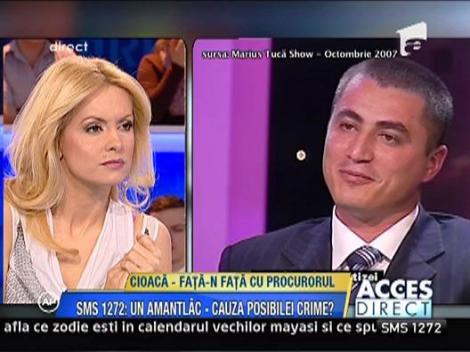 Luis Lazarus: "Cioaca a avut mai multe crize de nervi"