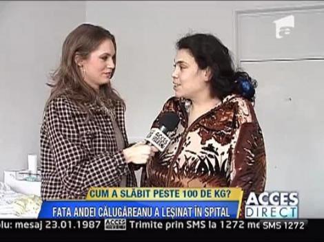 Fata Andei Calugareanu a lesinat la spital