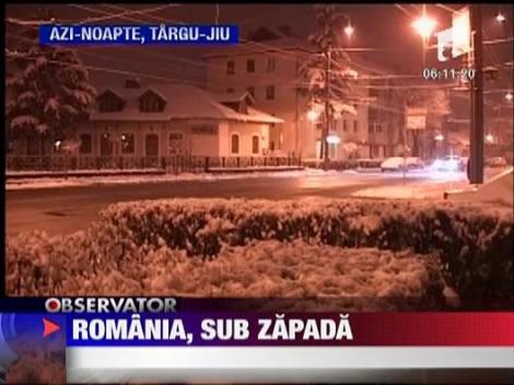 Romania, sub zapada