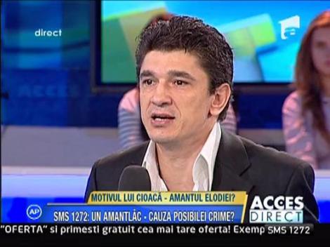 Luis Lazarus: "Relatia Elodiei cu amantul a fost una in valuri"