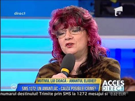 Lorette Luca: "Elodia vorbea mult despre fostul ei sot in timpul relatiei cu Cioaca"