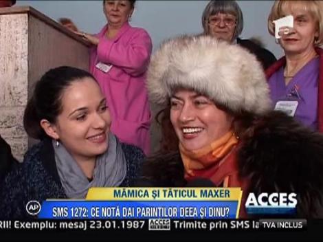 Dinu Maxer si-a luat acasa fiul si sotia