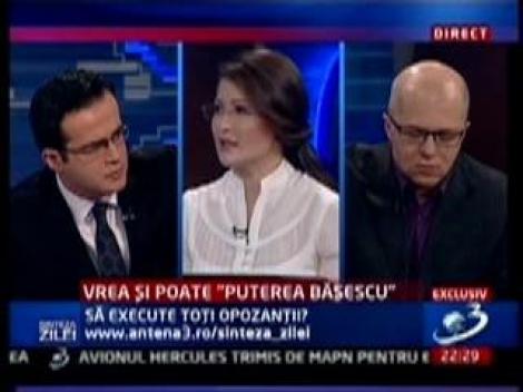 Politician amenintat in timpul emisiunii "Ora de foc": In curand iti dam foc!