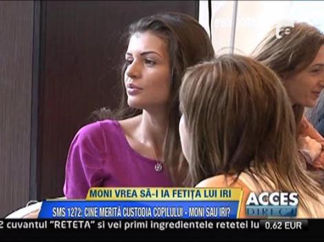 Monica vrea sa-i ia fetita lui Irinel