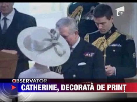 Catherine Zeta Jones, a primit titlul de Comandor al Imperiului Britanic